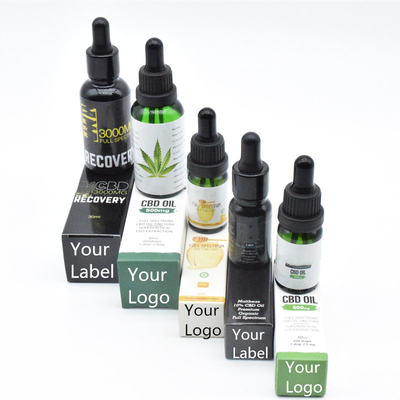 OEM ODM Broad Spectrum CBD น้ำมัน THC ฟรีสำหรับการดูแลสุขภาพ 500 มก. 1000 มก.