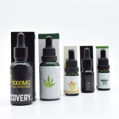 OEM ODM Broad Spectrum CBD น้ำมัน THC ฟรีสำหรับการดูแลสุขภาพ 500 มก. 1000 มก.