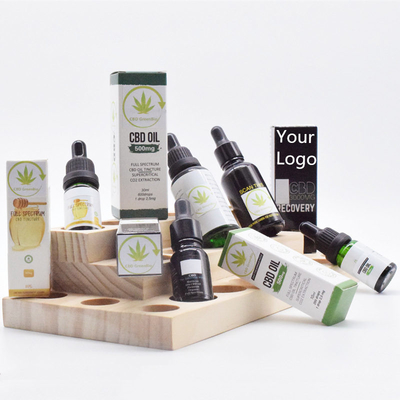 OEM ODM CBD น้ำมันทิงเจอร์ 500 มก. 1000 มก. 5% -30% ความเจ็บปวดปล่อย