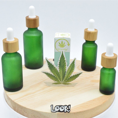 30ml 50ml CBD น้ำมันทิงเจอร์ความเจ็บปวดคลายความวิตกกังวลผ่อนคลาย 5% -30%