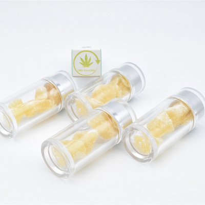 พืชกัญชาสกัด CBD Isolate ขี้ผึ้ง 80% 95% สำหรับการสูบบุหรี่ Dabbing