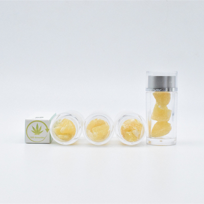 พืชกัญชาสกัด CBD Isolate ขี้ผึ้ง 80% 95% สำหรับการสูบบุหรี่ Dabbing