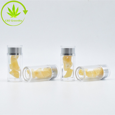 พืชกัญชาสกัด CBD Isolate ขี้ผึ้ง 80% 95% สำหรับการสูบบุหรี่ Dabbing