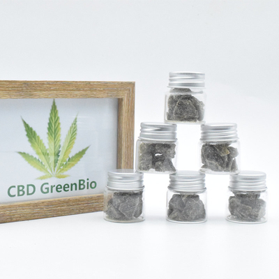 Smoke Dab CBD ขี้ผึ้งสลาย 10 กรัมต่อขวด THC ฟรี Bio สูงพร้อมใช้งาน