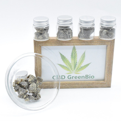 Smoke Dab CBD ขี้ผึ้งสลาย 10 กรัมต่อขวด THC ฟรี Bio สูงพร้อมใช้งาน
