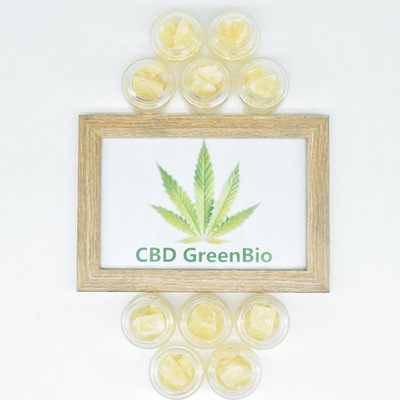 แว็กซ์แว็กซ์ CBD Broad Spectrum ที่เสถียร สลาย 500 มก. 1,000 มก. ความช่วยเหลือในการนอนหลับ