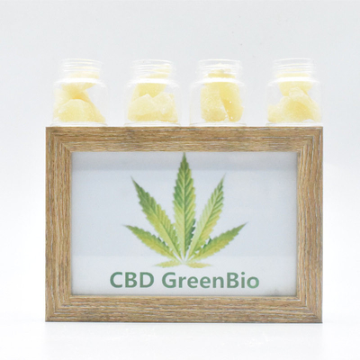 แว็กซ์แว็กซ์ CBD Broad Spectrum ที่เสถียร สลาย 500 มก. 1,000 มก. ความช่วยเหลือในการนอนหลับ
