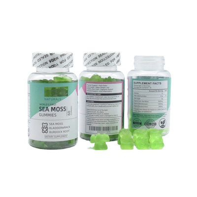 ไทรอยด์สนับสนุนไบโอตินวิตามินเสริม Gummies ด้วย Riboflavin Folate