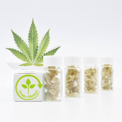 ขวดแก้ว Pure Cbd สลายความเครียดขี้ผึ้งกัญชาอินทรีย์