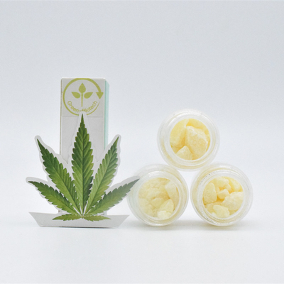 ขี้ผึ้ง CBD ที่มีความบริสุทธิ์สูงสลาย CBD วัตถุดิบบรรเทาอาการปวด