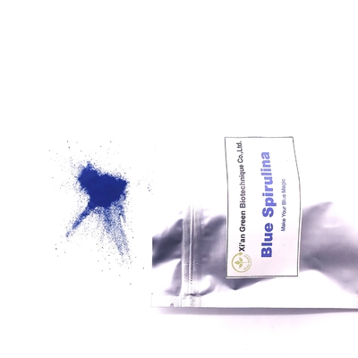 80 สีผสมอาหารธรรมชาติ Phycocyanin ส่งเสริมการสร้างเซลล์เม็ดเลือด