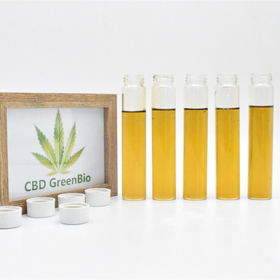 น้ำมัน CBD กัญชาเต็มสเปกตรัม 10g 50g 80% สำหรับการปล่อยความวิตกกังวล