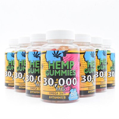 การดูแลสุขภาพ Full Spectrum CBD Gummy Chewy Improving Mood