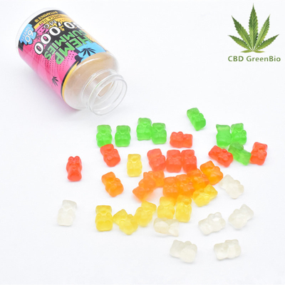 การดูแลสุขภาพ Full Spectrum CBD Gummy Chewy Improving Mood