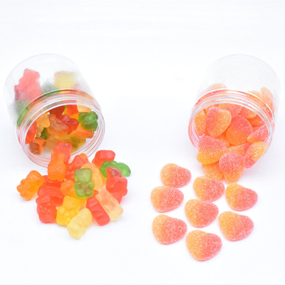 น้ำมันกัญชาอร่อยกินได้ CBD Gummy Bears ความวิตกกังวลที่อ่อนนุ่มผ่อนคลาย