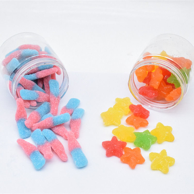 น้ำมันกัญชาอร่อยกินได้ CBD Gummy Bears ความวิตกกังวลที่อ่อนนุ่มผ่อนคลาย