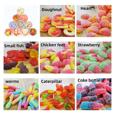 น้ำมันกัญชาอร่อยกินได้ CBD Gummy Bears ความวิตกกังวลที่อ่อนนุ่มผ่อนคลาย